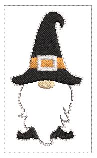 Pumpkin Gonk Feltie | Digital Embroidery File