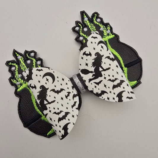 Cauldron Embroidered Bow Tails