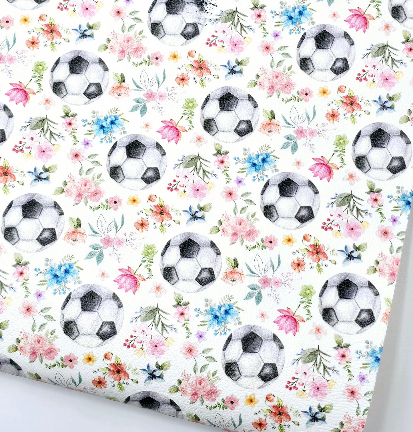 Floral Footy Artisan Leatherette