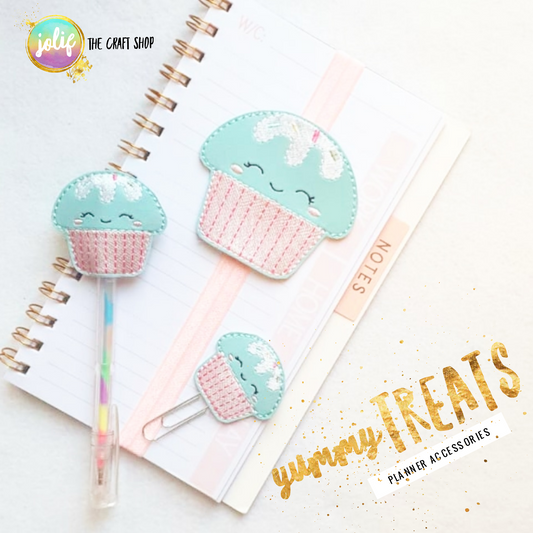 Yummy Treats Embroidered Planner Accessories