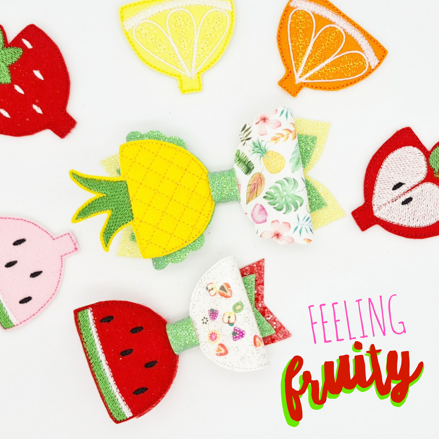 Feeling Fruity Bow Toppers
